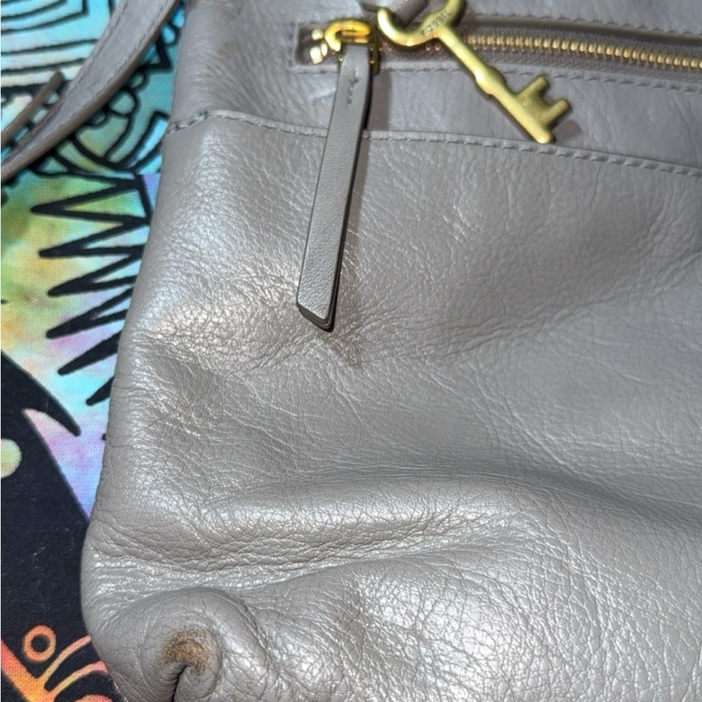 Fossil Leather Crossbody Bag - Picture 3 of 5